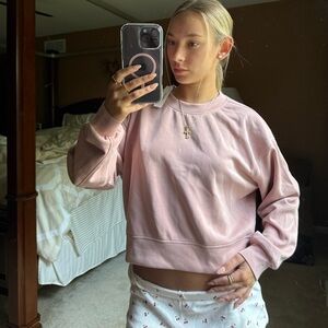 Blush Pink Women's Sweatshirt